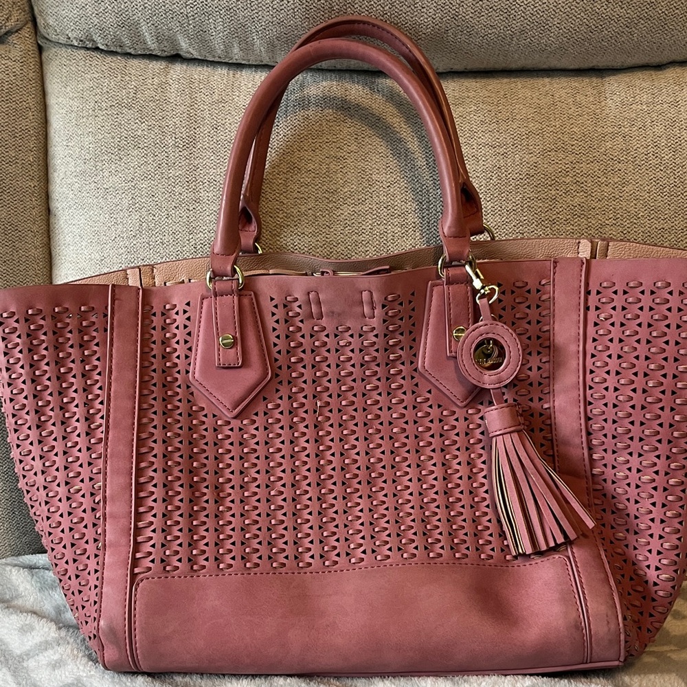 Steve Madden Mauve Tote Bag